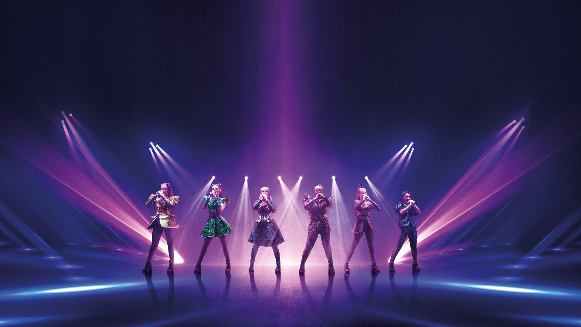 SIX: The Musical Live! backdrop
