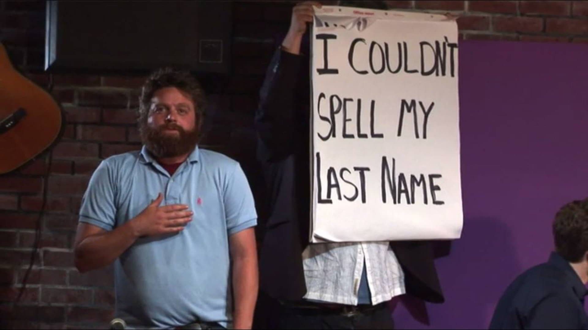 Zach Galifianakis: Live at the Purple Onion backdrop