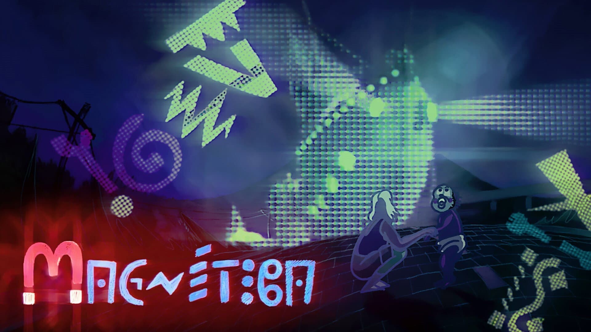 Magnética backdrop