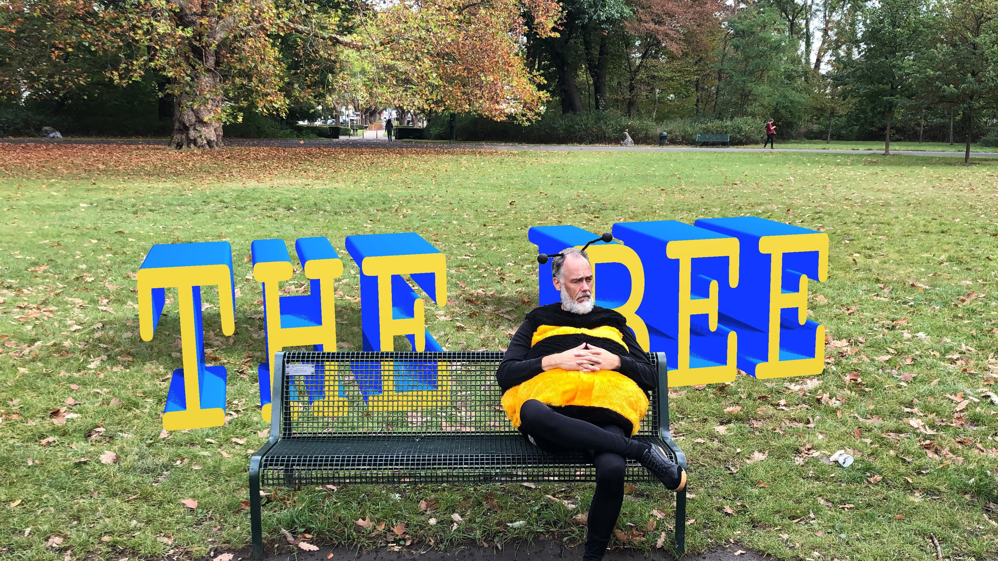 The Bee backdrop