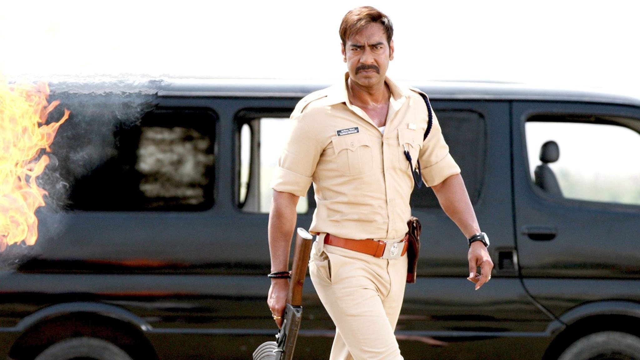 Singham backdrop