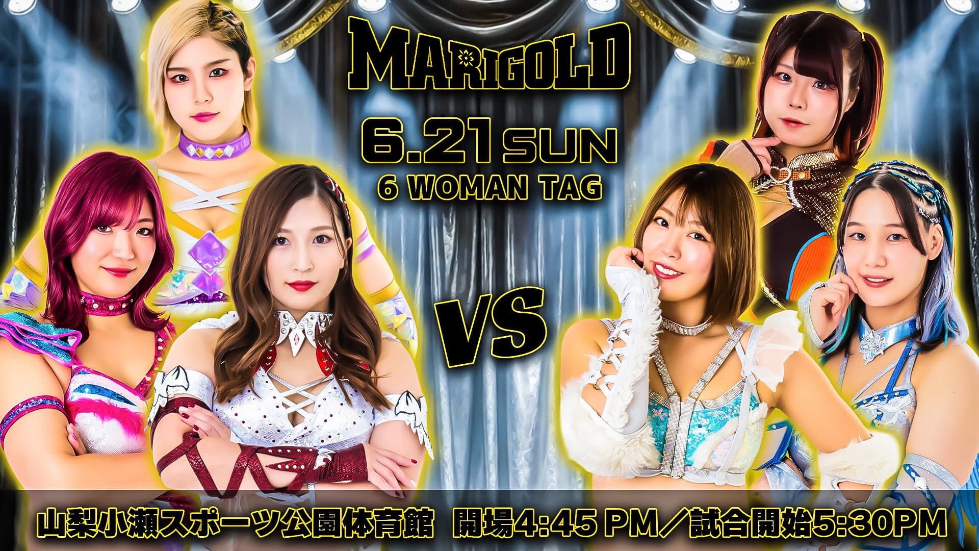 Marigold Shining Attack 2026 ~ Day 15 backdrop