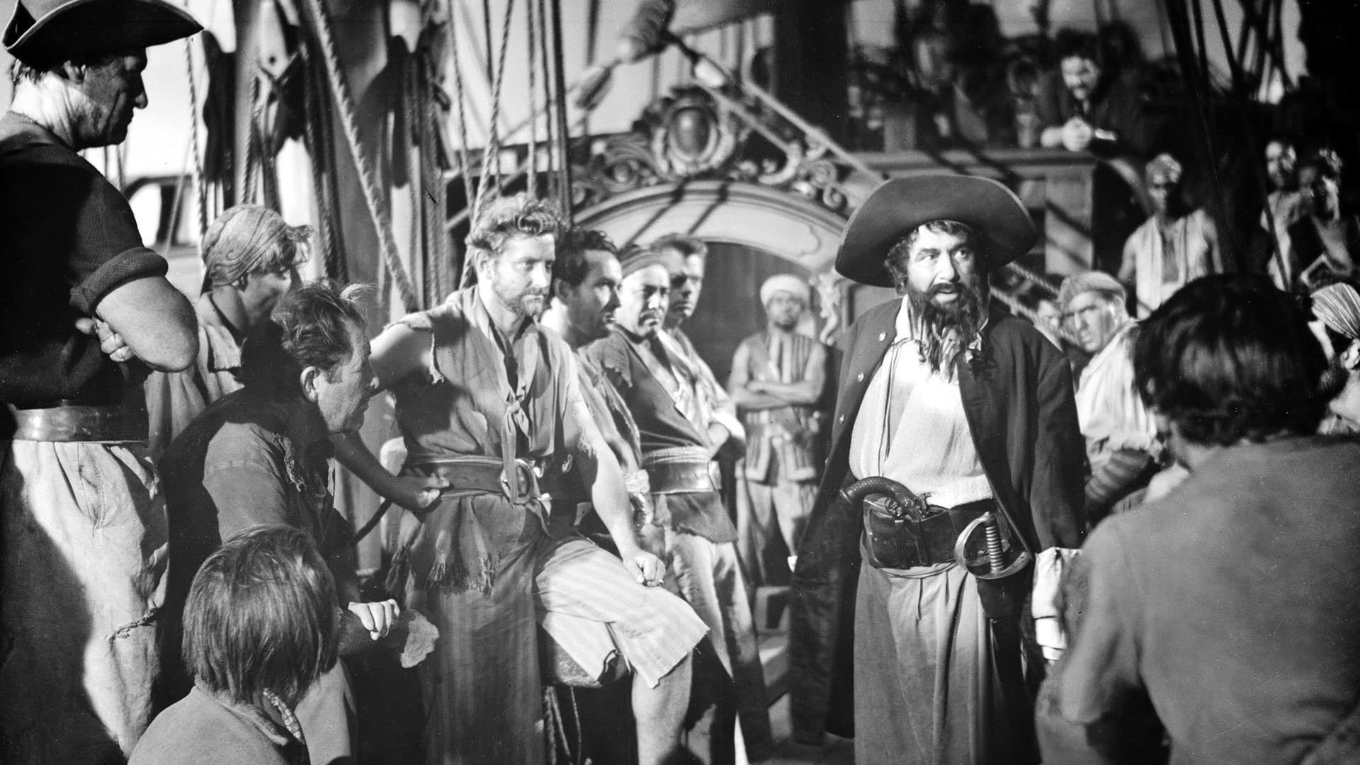 Blackbeard, the Pirate backdrop