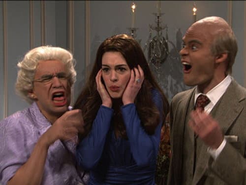 Anne Hathaway with Florence and the Machine